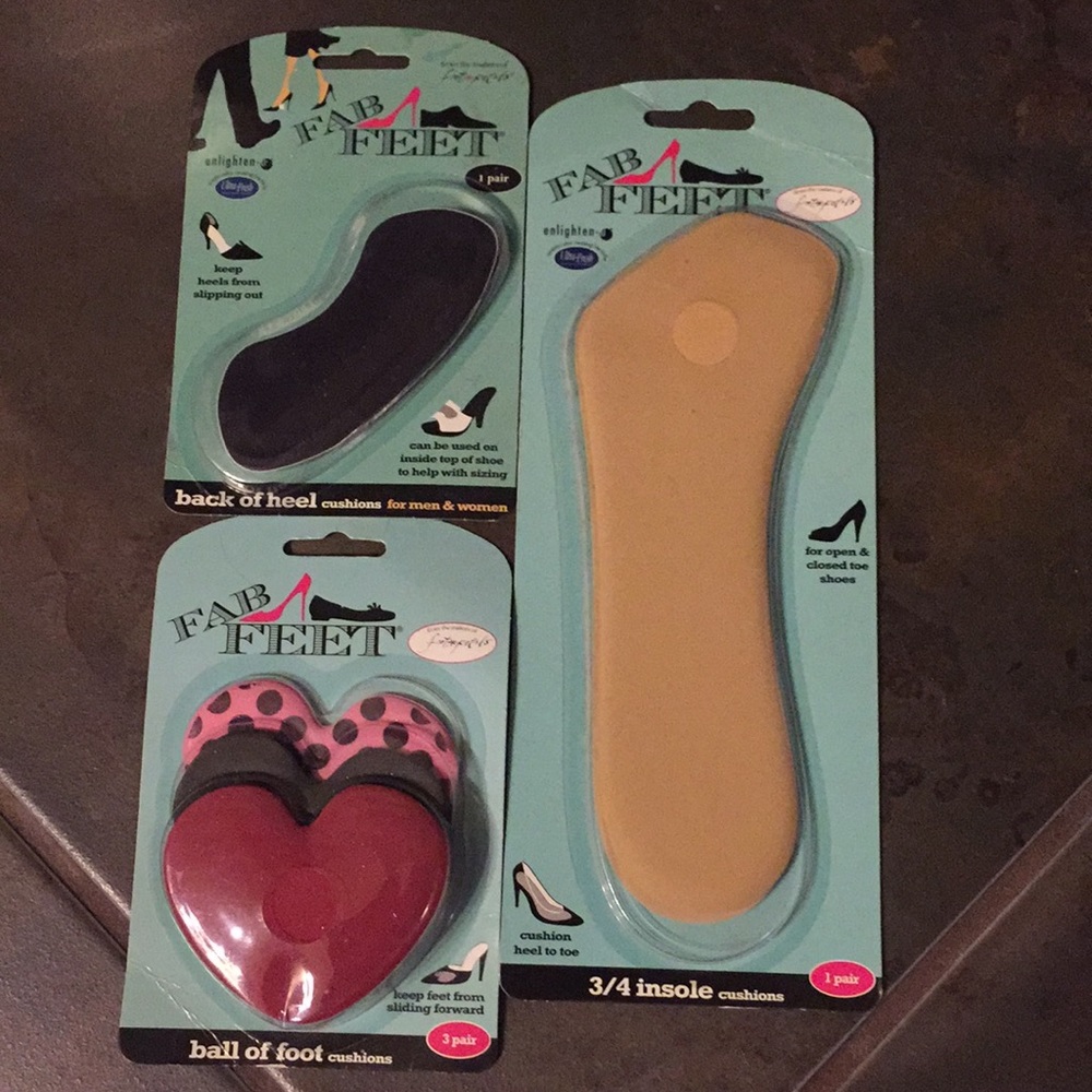 Fab feet shoe cushions